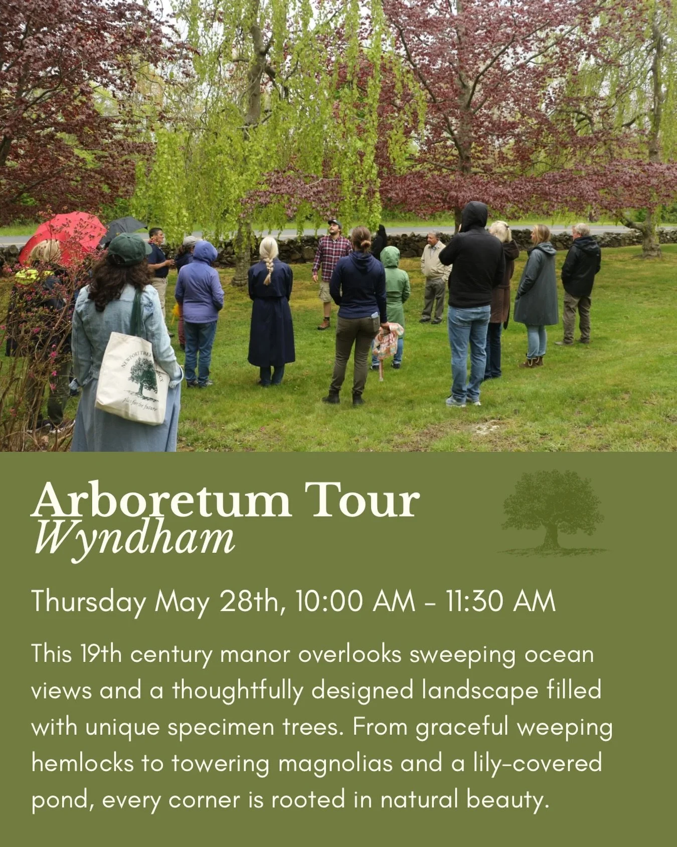 Where timeless elegance meets the sea 🌿🌊 

This 19th-century manor is a living landscape of rare specimen trees, graceful evergreens, and tranquil water lily ponds, a breathtaking harmony of nature, history, and ocean views.

Register for this tour