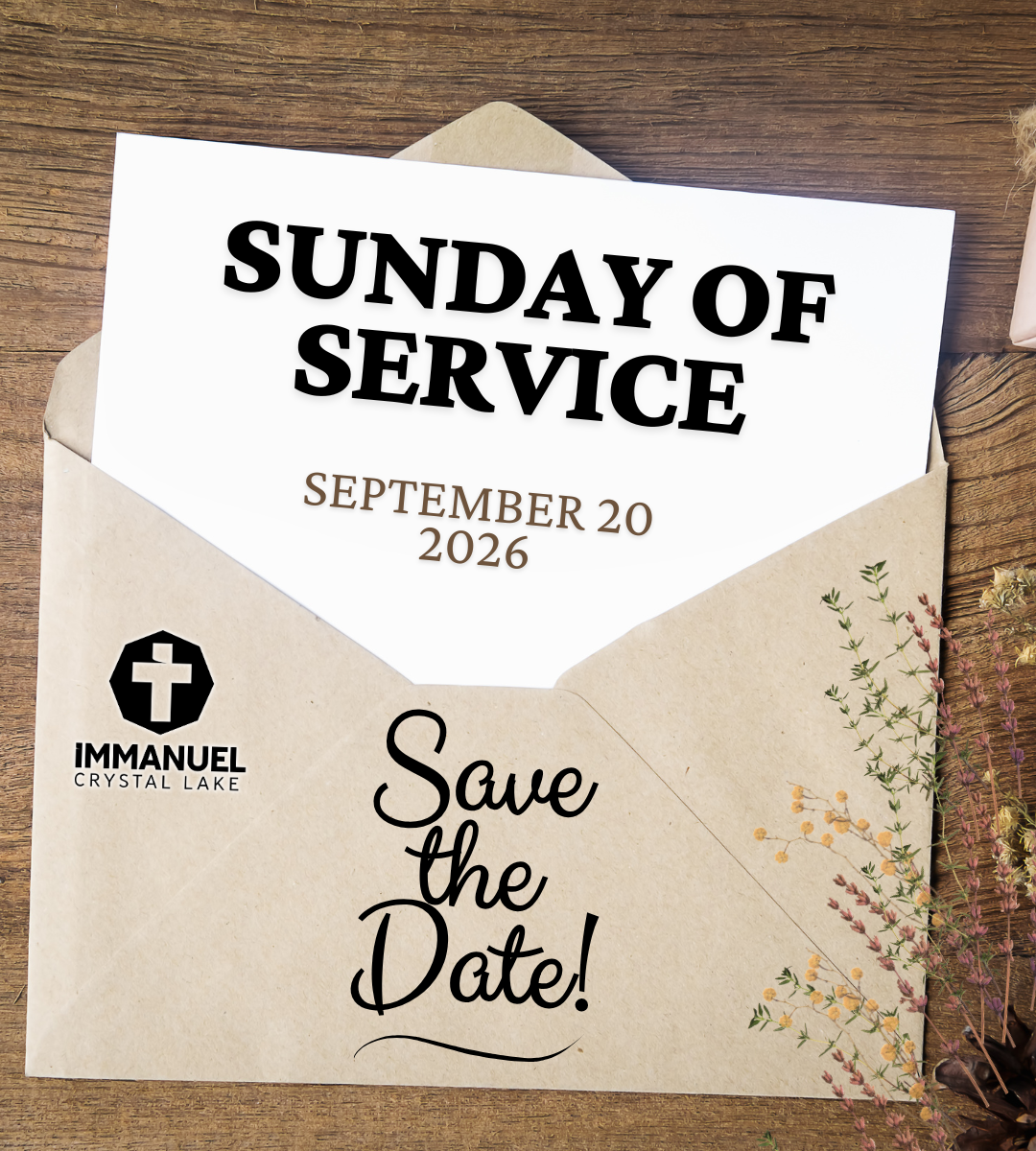 Sunday of Service