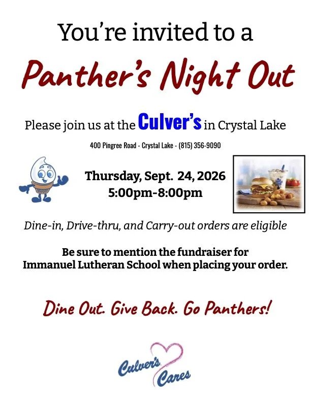 Panther's Night Out - Culvers