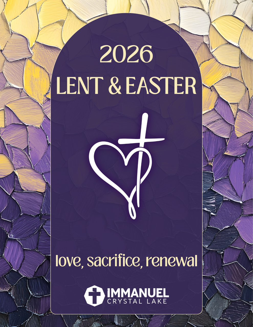 lent and easter immanuel flyer