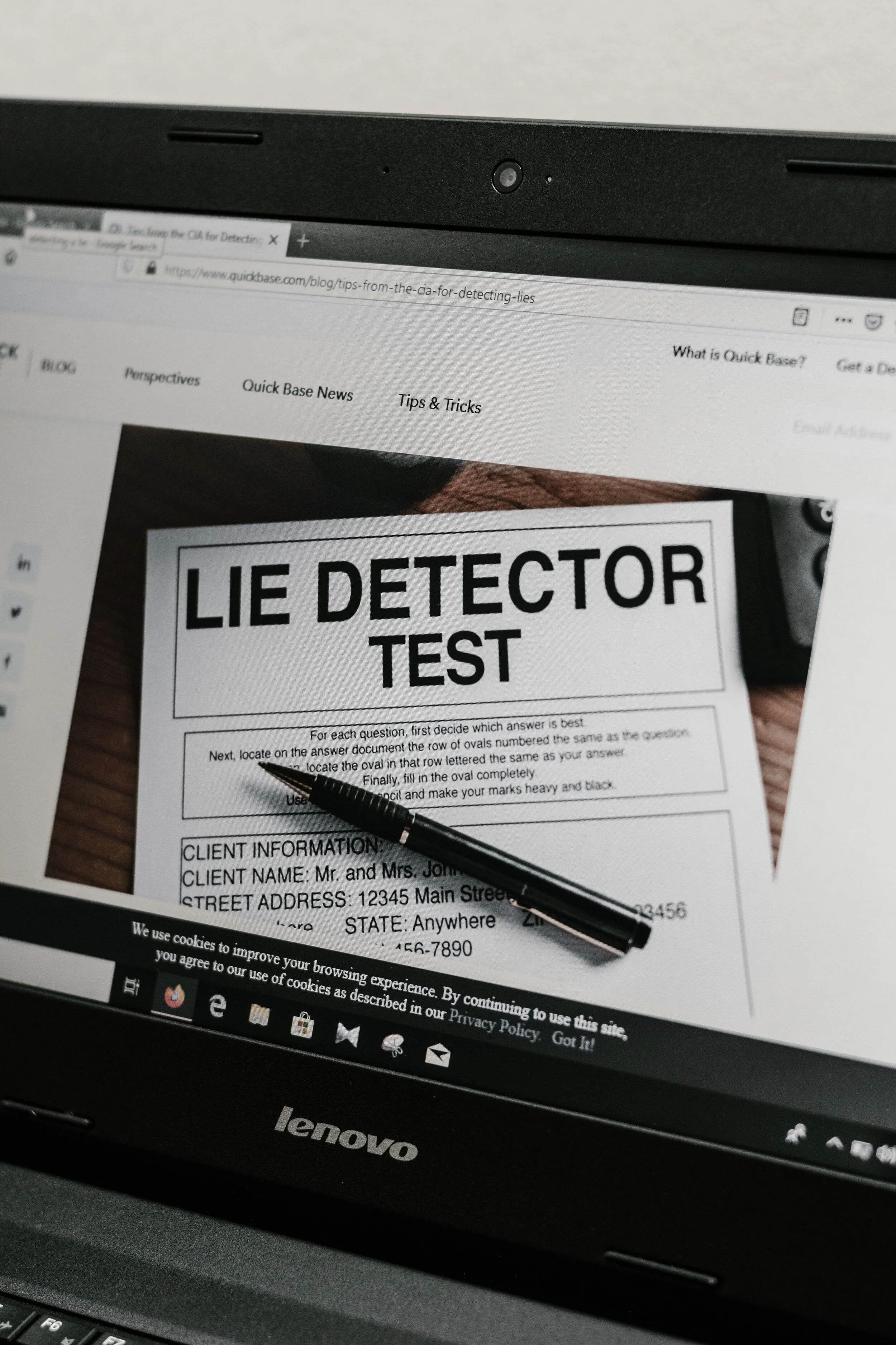 Can You Detect A Liar?