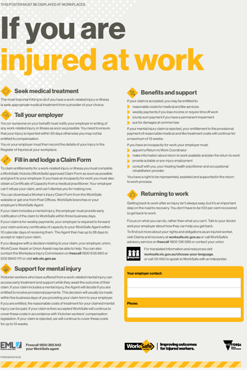 What Should Be On Your Safety Noticeboard Safety Action