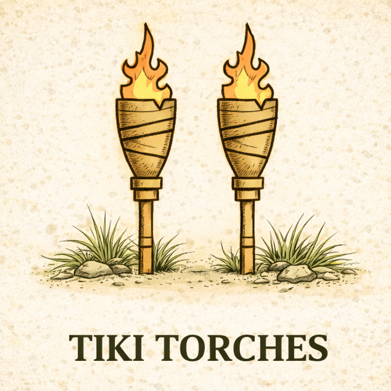 Tiki Torches