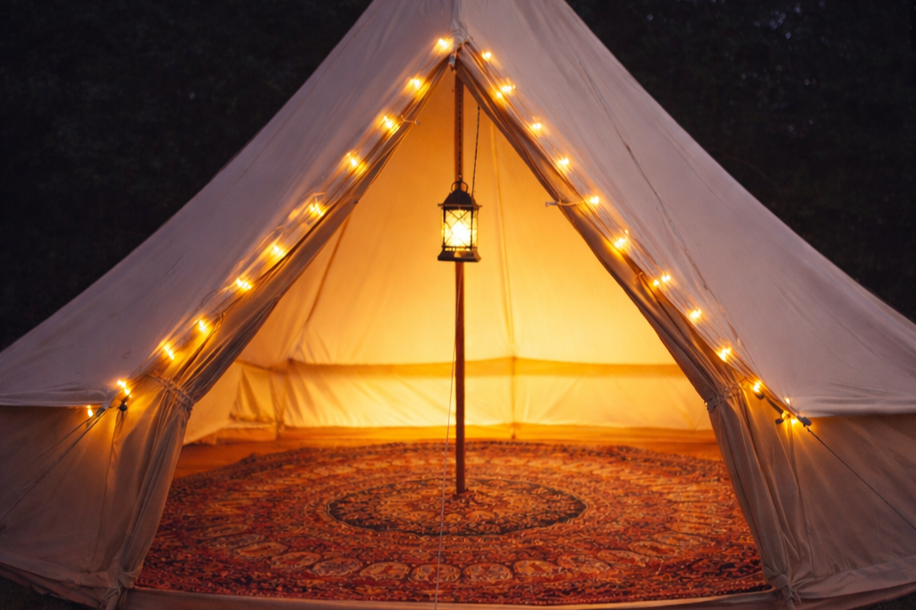 Unfurnished/ Empty Bell Tent