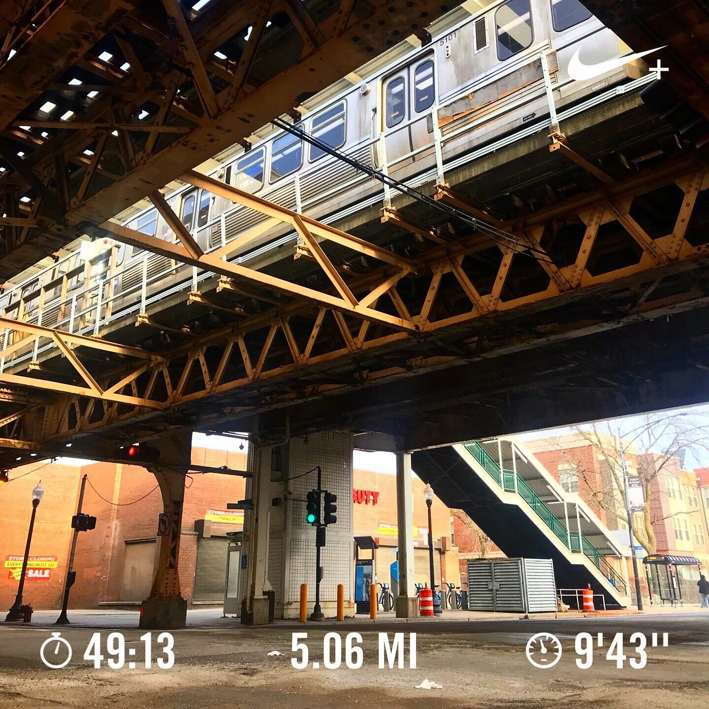 63rd Green Line Station