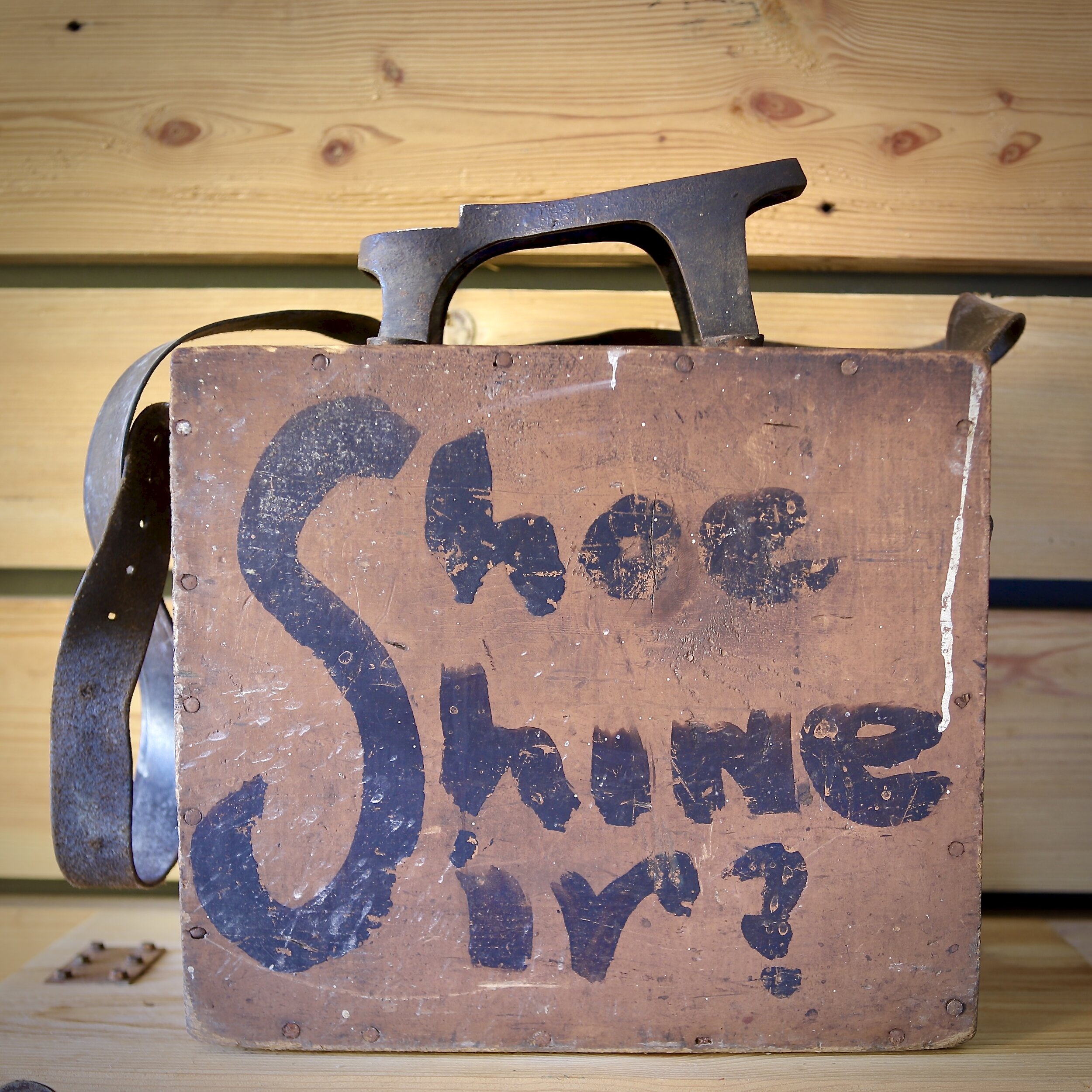 Shoe Shiner  Box 