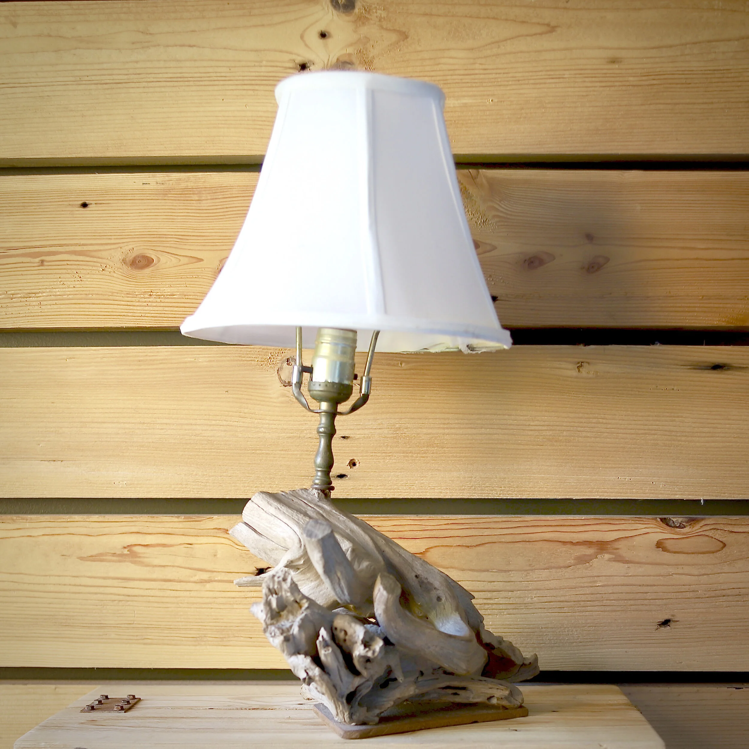 Driftwood Desk Light
