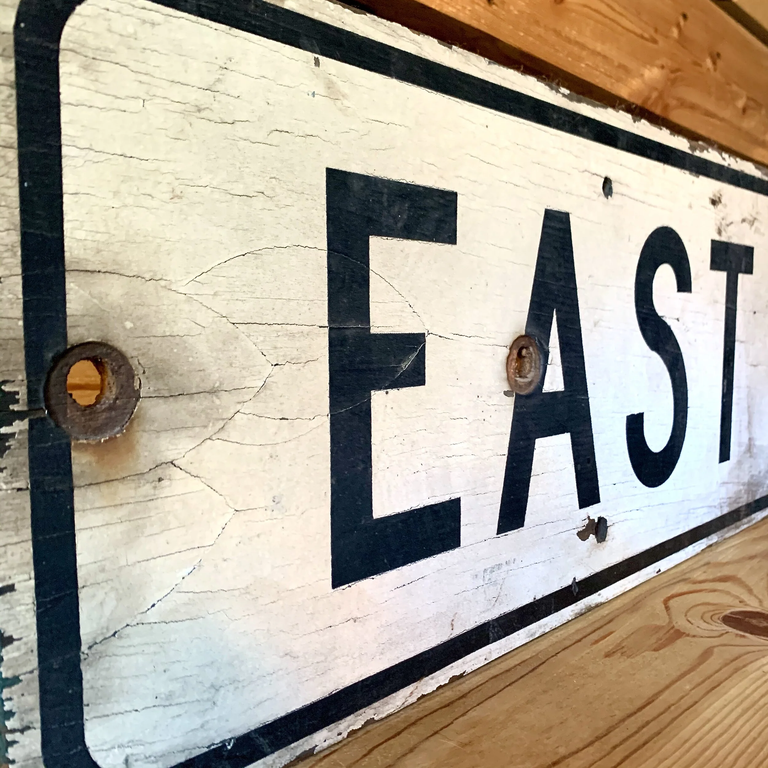 East Sign — walker & wells