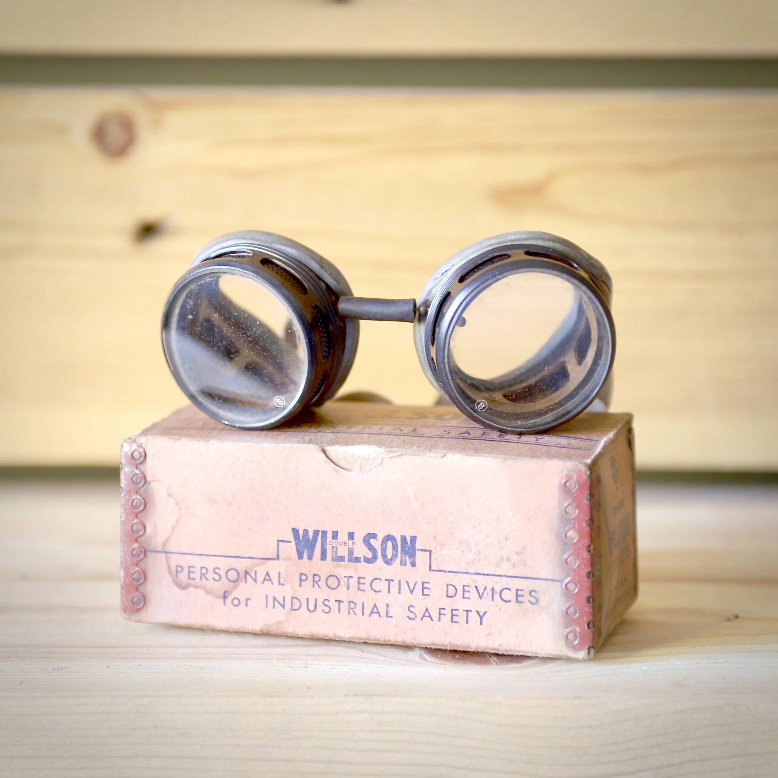 Vintage Willson Safety Goggles