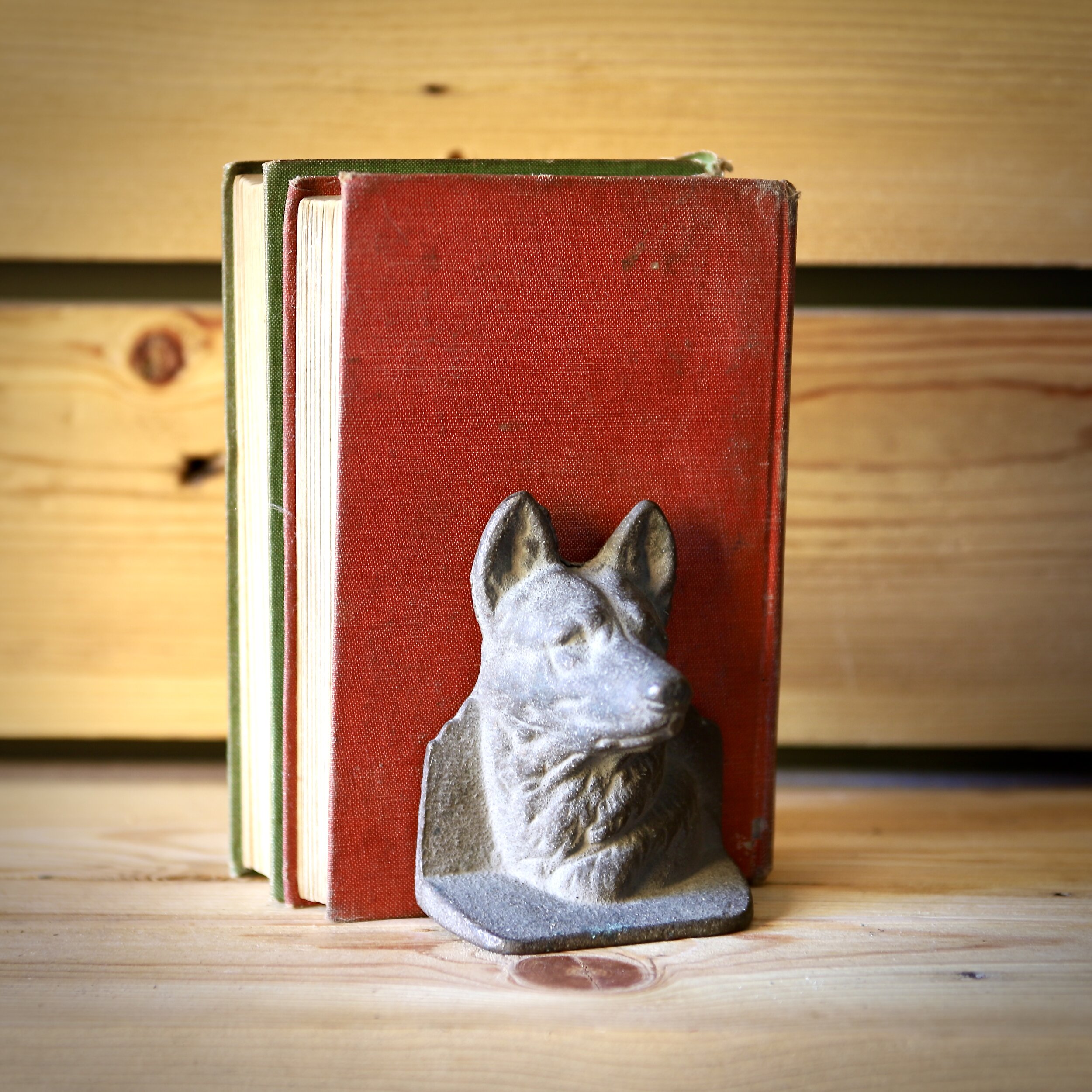 German Shepherd Bookends 