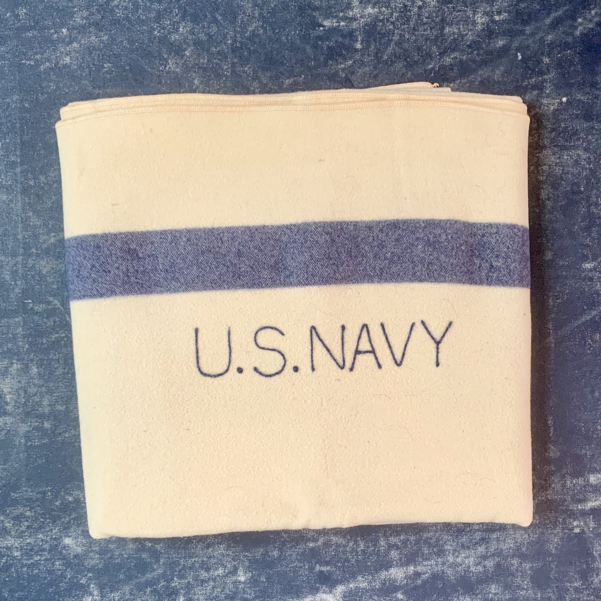 Vintage U.S. Navy Wool Blanket