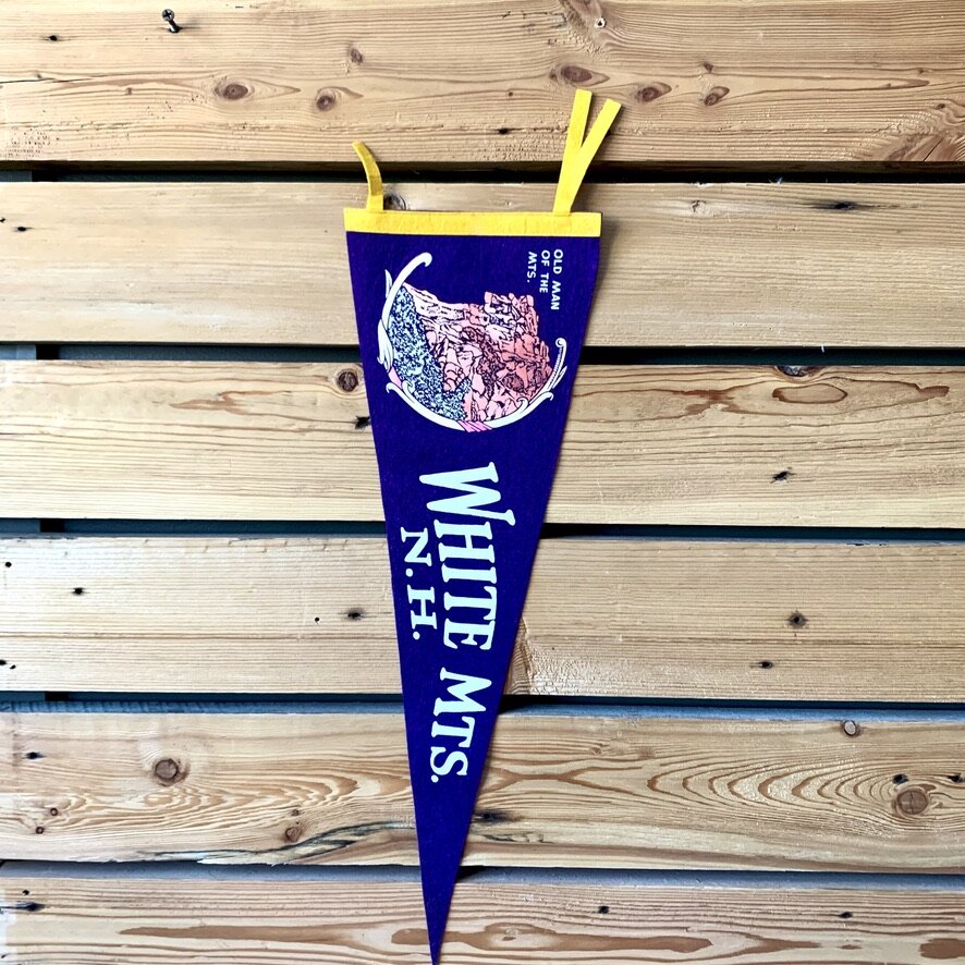 White Mts. N.H.  Felt Pennant