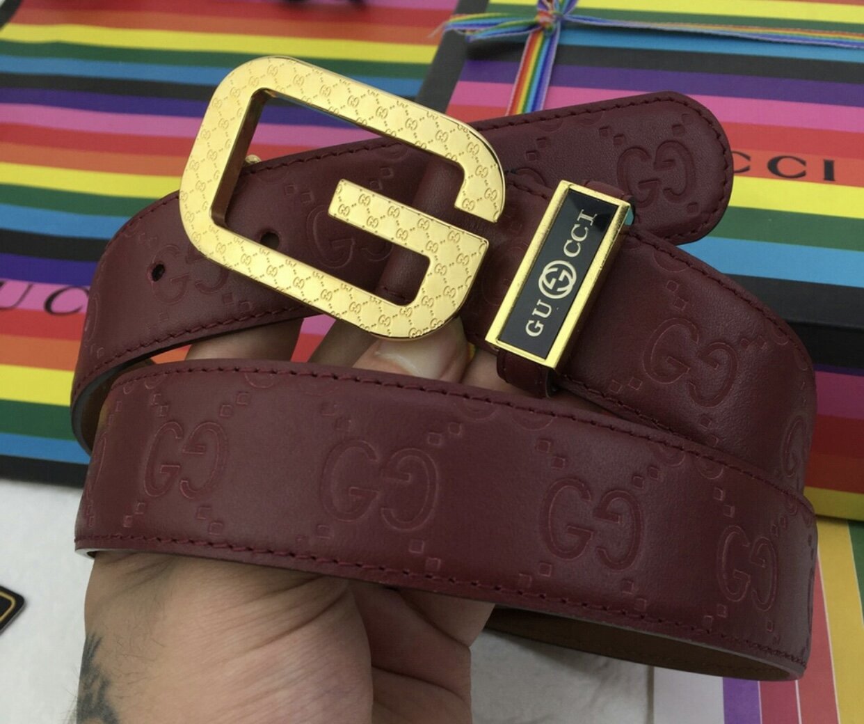 g logo belt