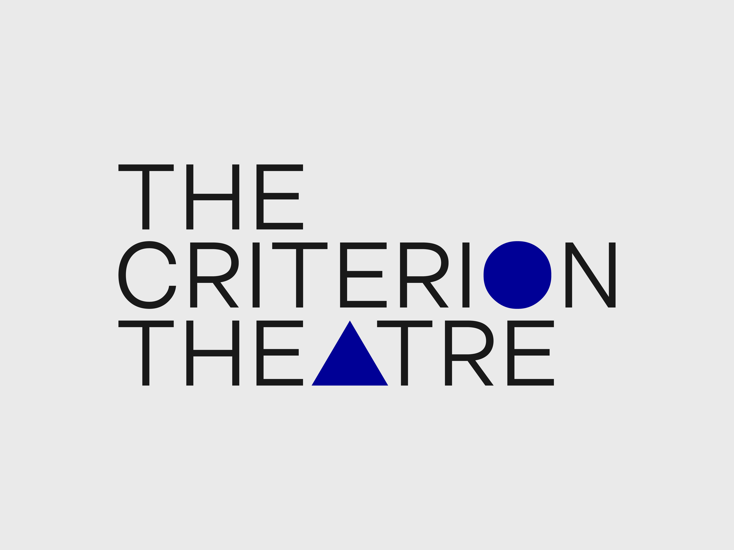 Delivering High-Quality Graphic Design Solutions for The Criterion Theatre, the Community Theatre in the UK.