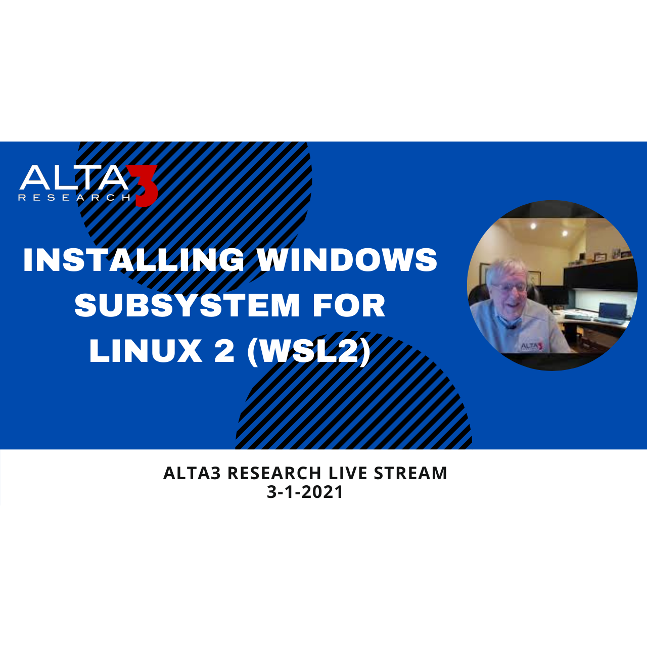 Installing Windows Subsystem for Linux 2 (WSL2) — Alta3 Research