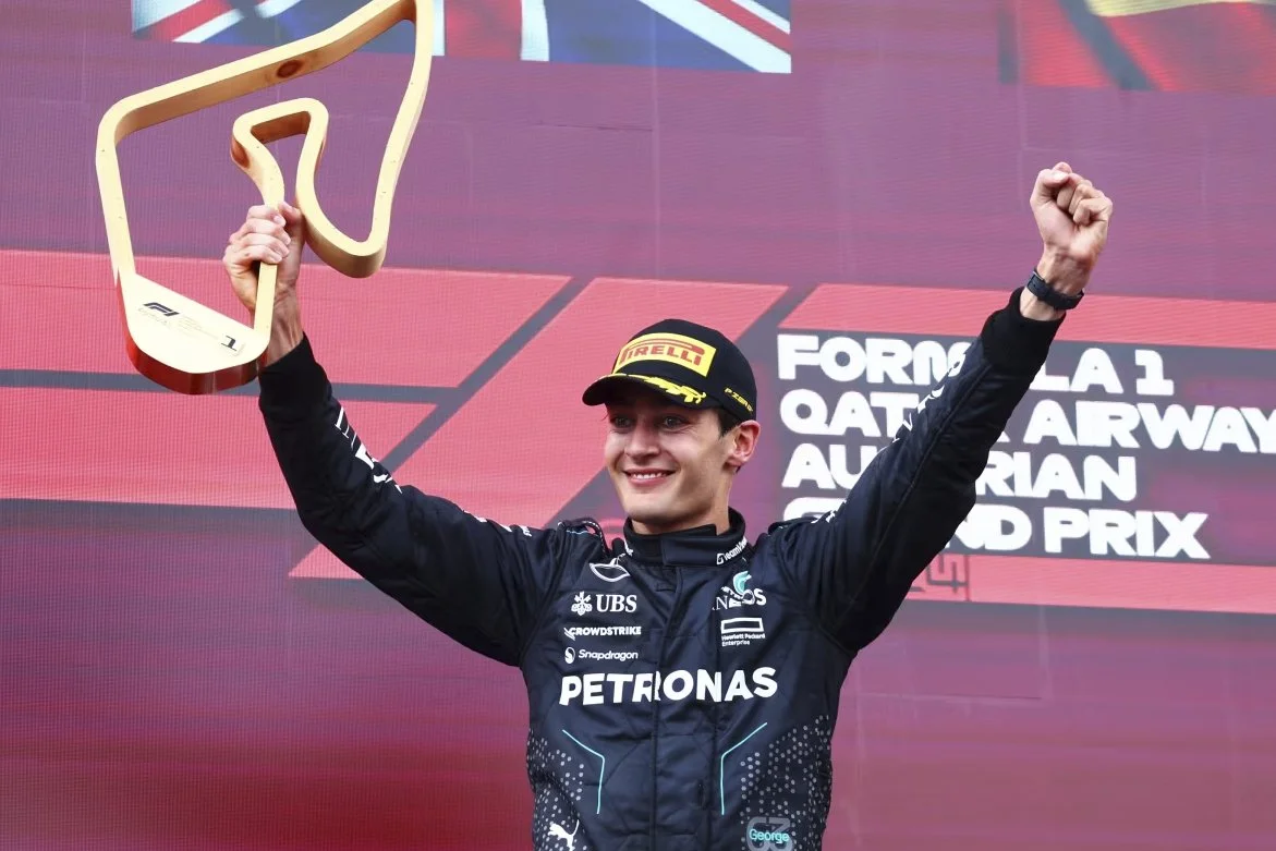 F1  2024 Austria Grand Prix，Russell戲劇性奪冠，Verstappen與Norris碰撞退賽。