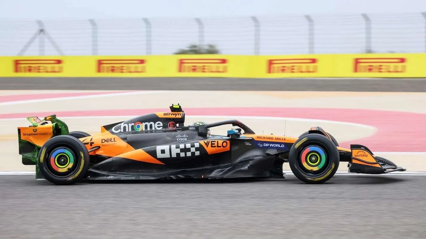 2025年F1季前測試揭幕：Lando Norris首日登頂 新規變革與車隊角力成焦點