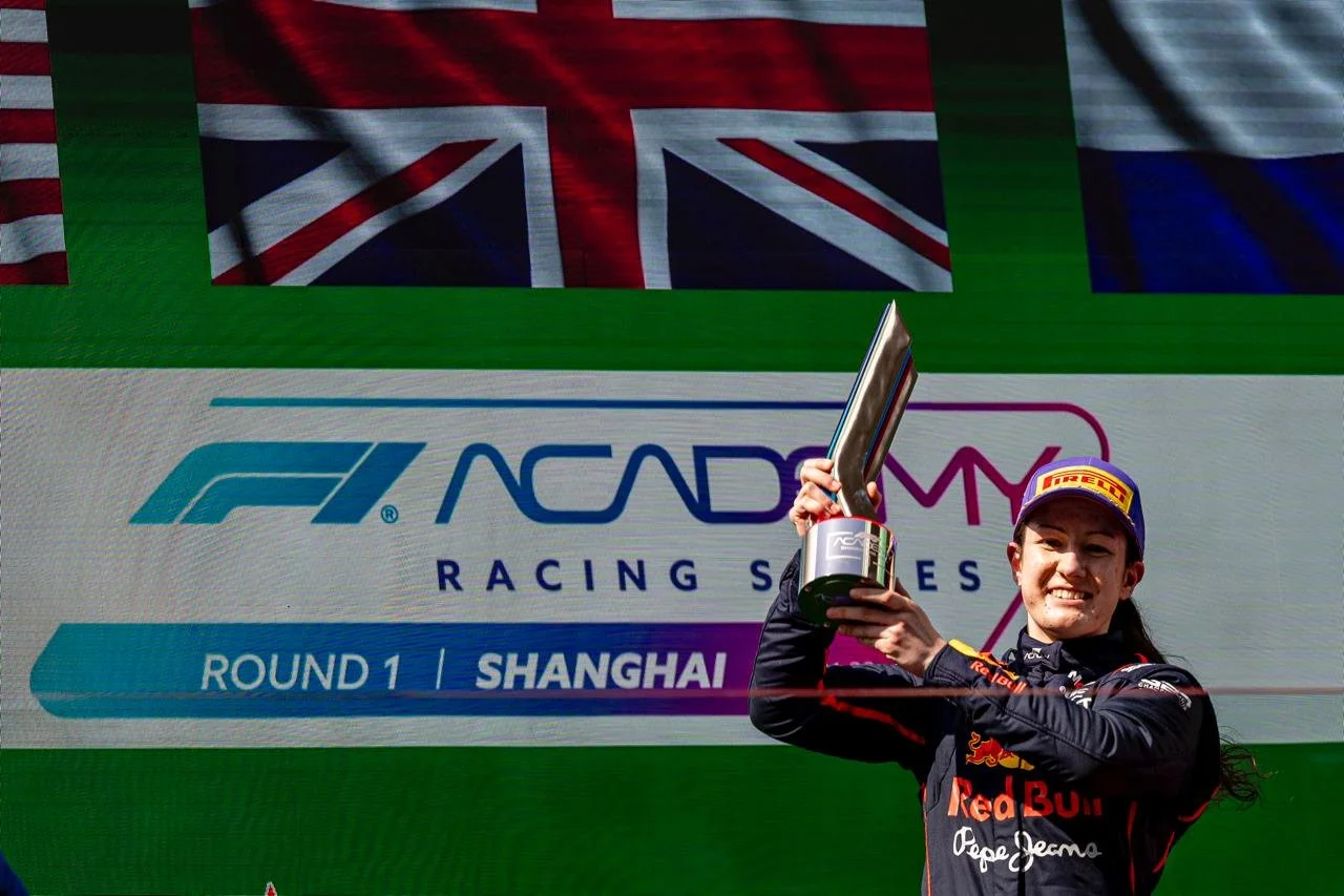 Alisha Palmowski 在 F1 ACADEMY 的首場勝利
