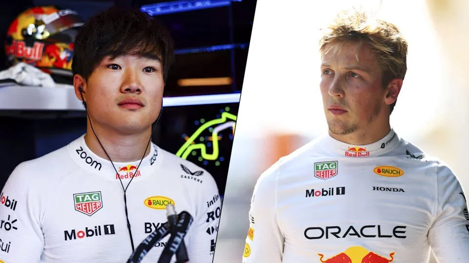 紅牛車隊閃電換將！角田裕毅 主場接棒 Liam Lawson開季低迷遭降級