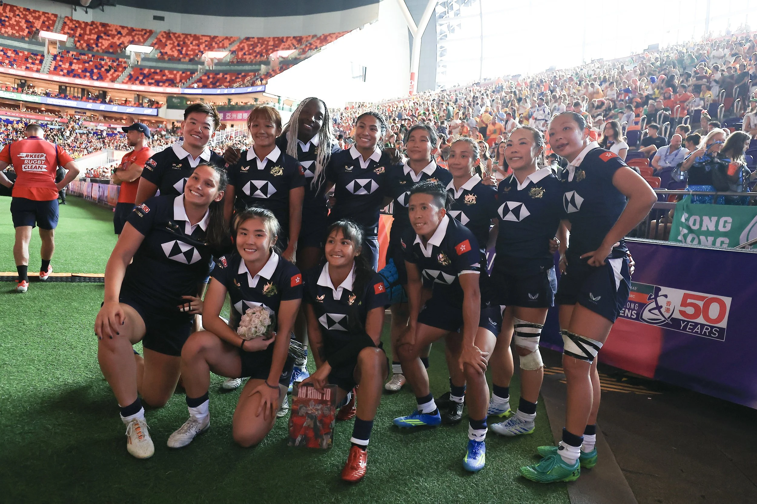 國泰/滙豐香港國際七人欖球賽場內場外氣氛熾熱 決賽今日盛大上演！