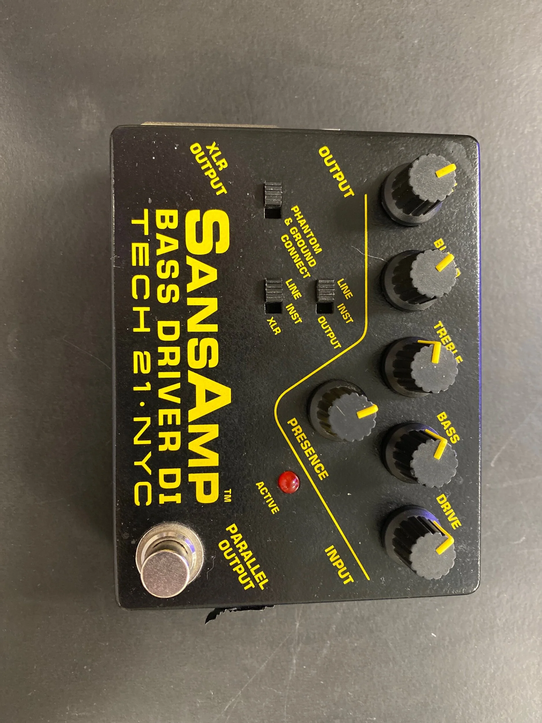 sans amp bass driver DITECH 21•NYC Tech 21 SansAmp Bass Driver DI