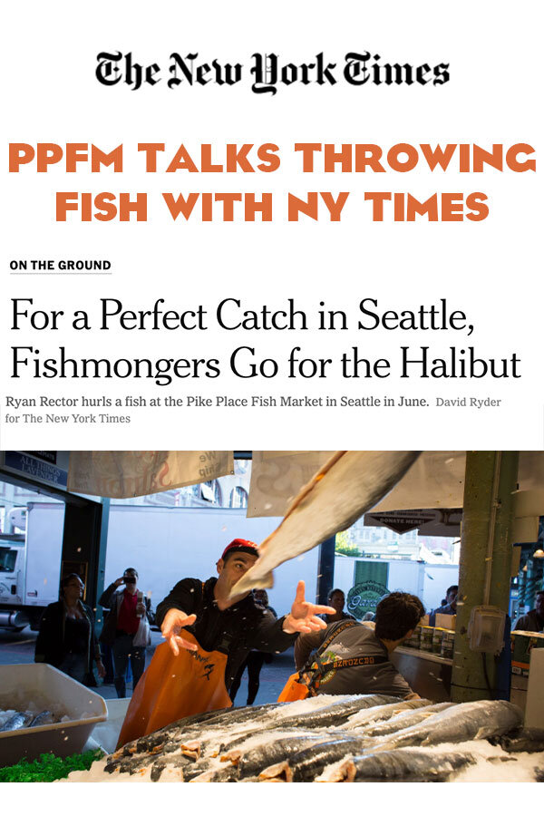 PPFM Talks Throwing Fish with the NY Times