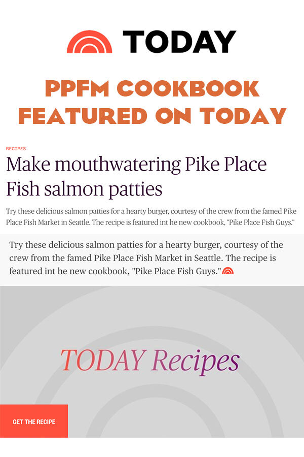 Today Show Featured Pike Place Fish Market Cookbook