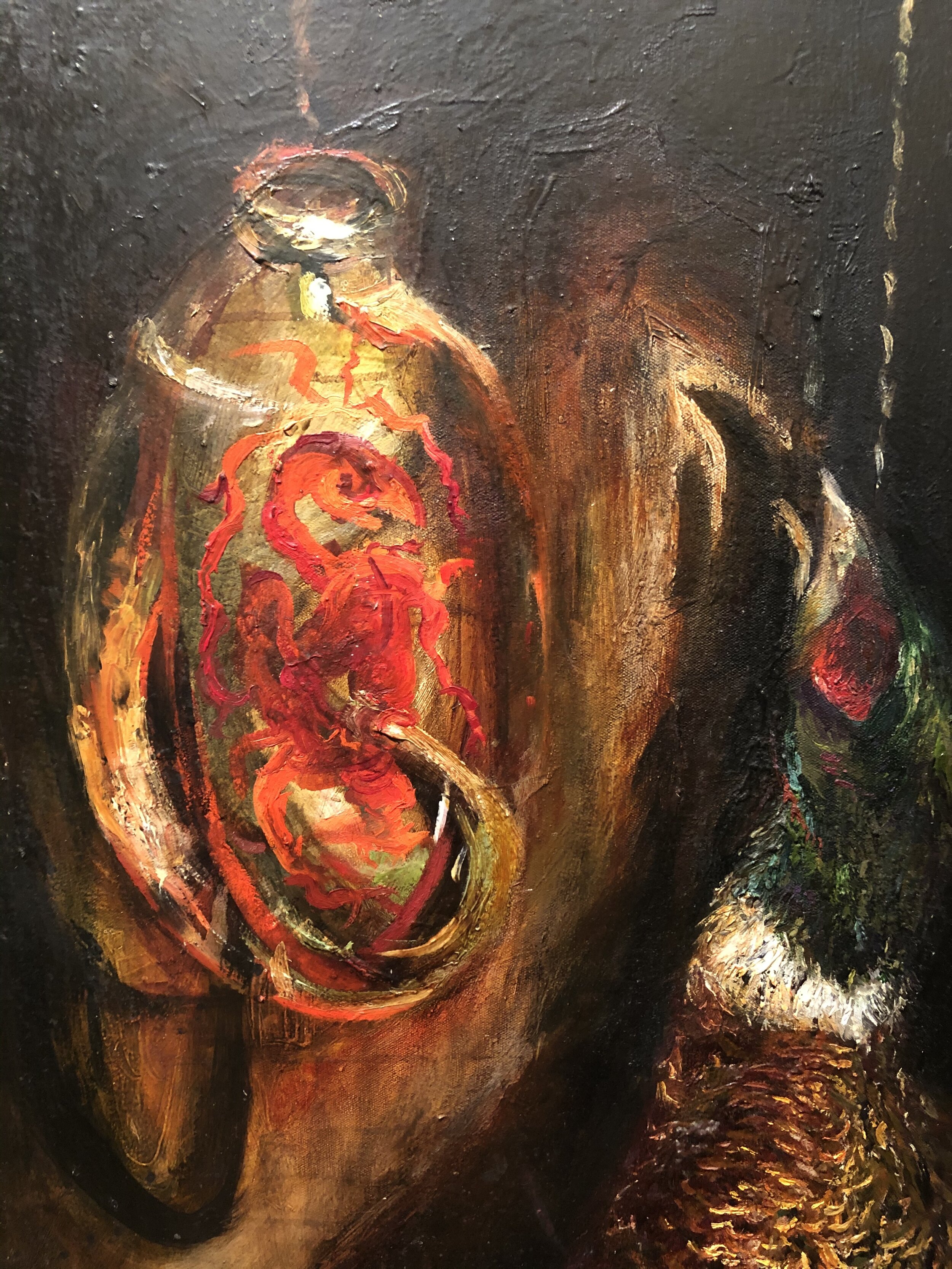 Pheasant and Mandrake Root ( detail )