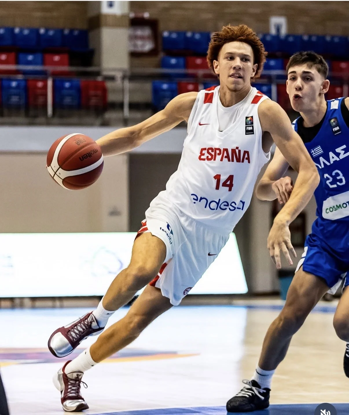 RHYS ROBINSON, REAL MADRID AND U16 SPANISH NATIONAL TEAM