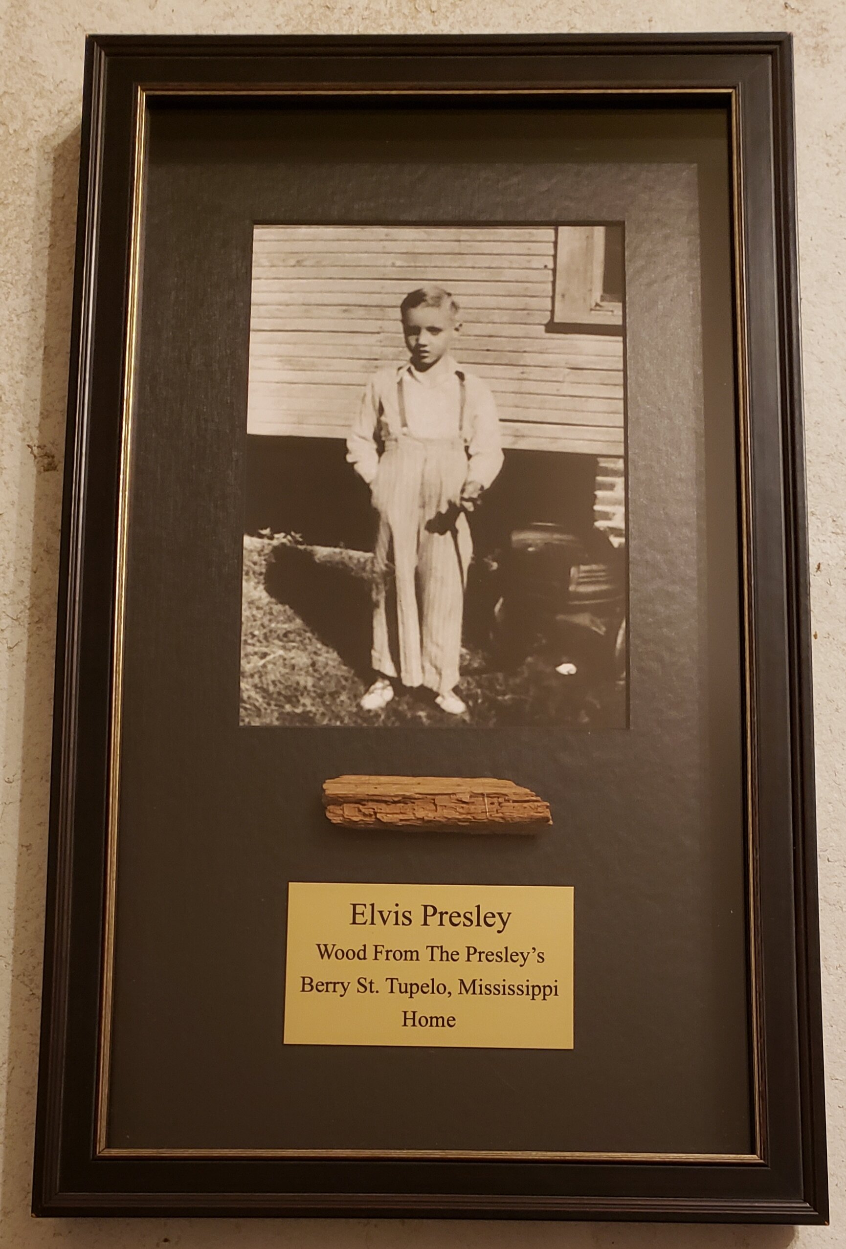 Wood from Presley home