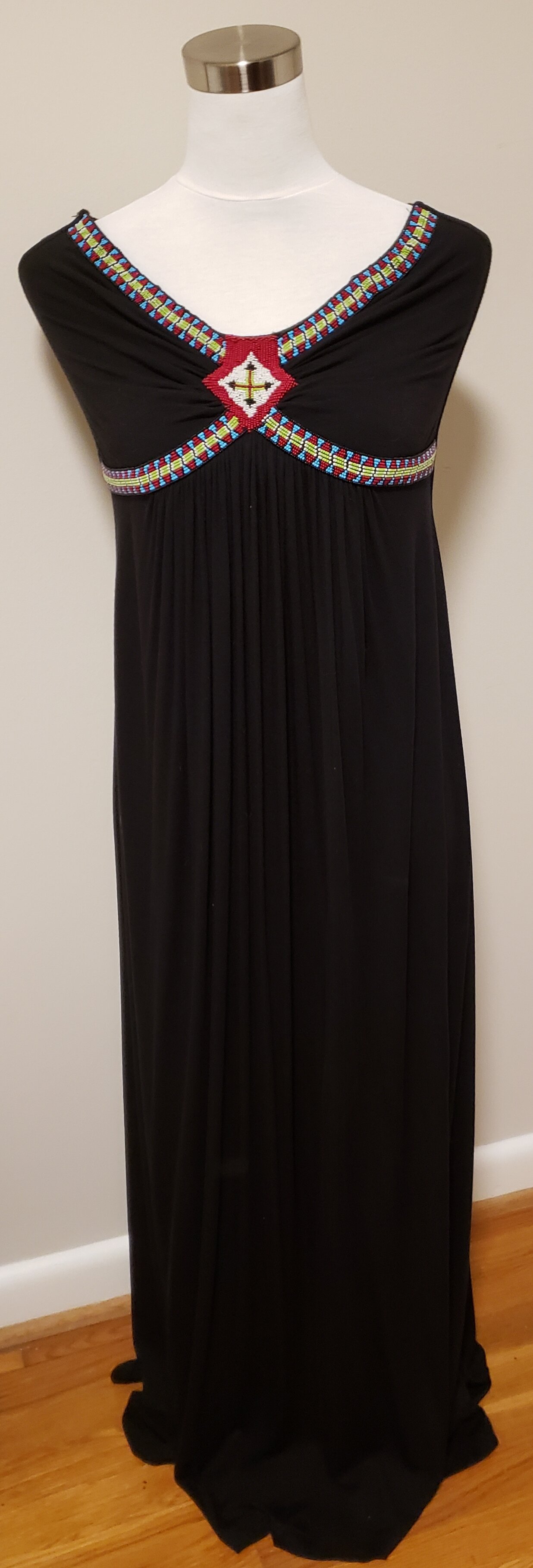 Formal Gown with Beadwork