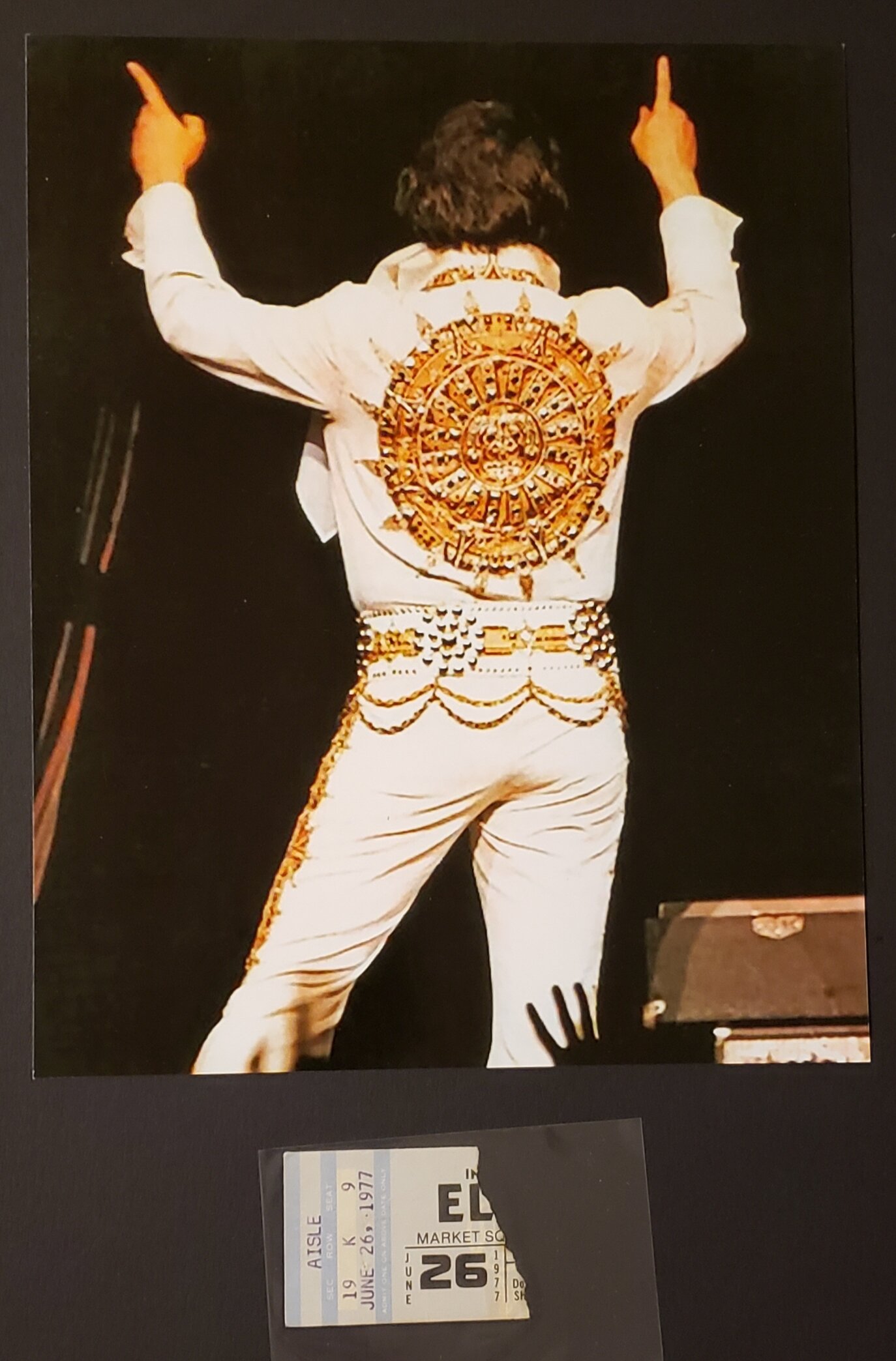 SOLD - Elvis Presley TIcket Stub