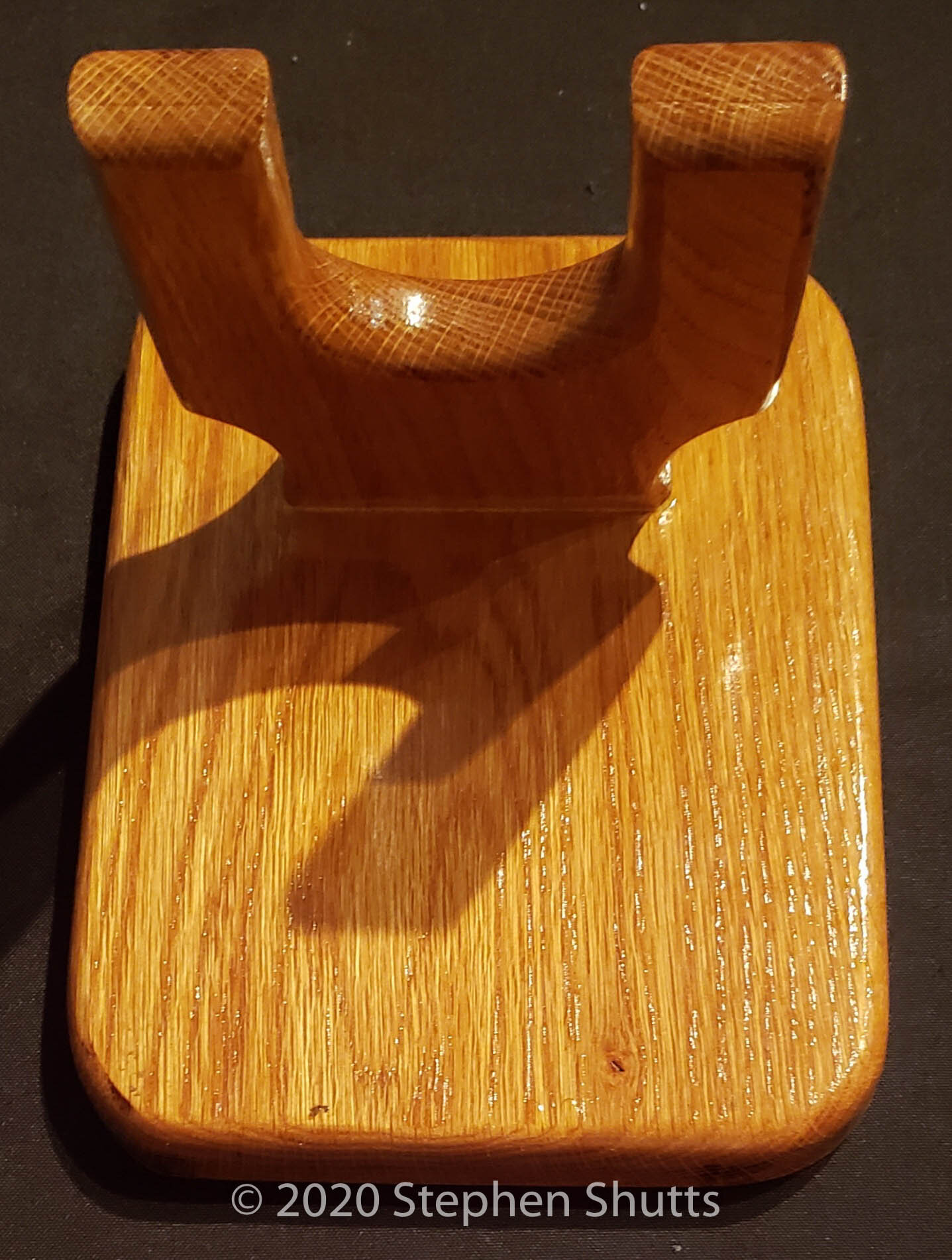 SOLD - Oak Guitar Holder