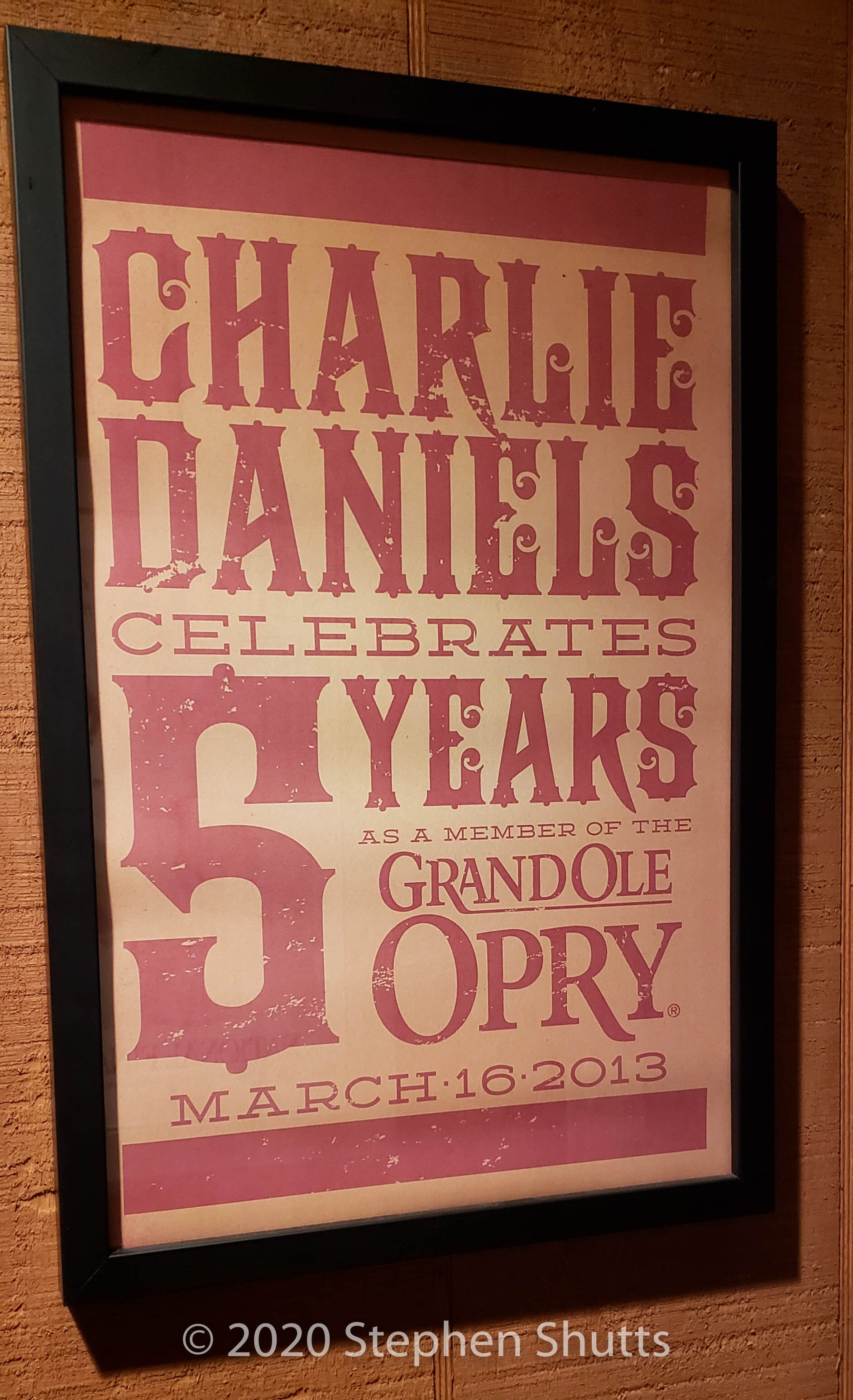 SOLD - Grand Ole Opry Poster