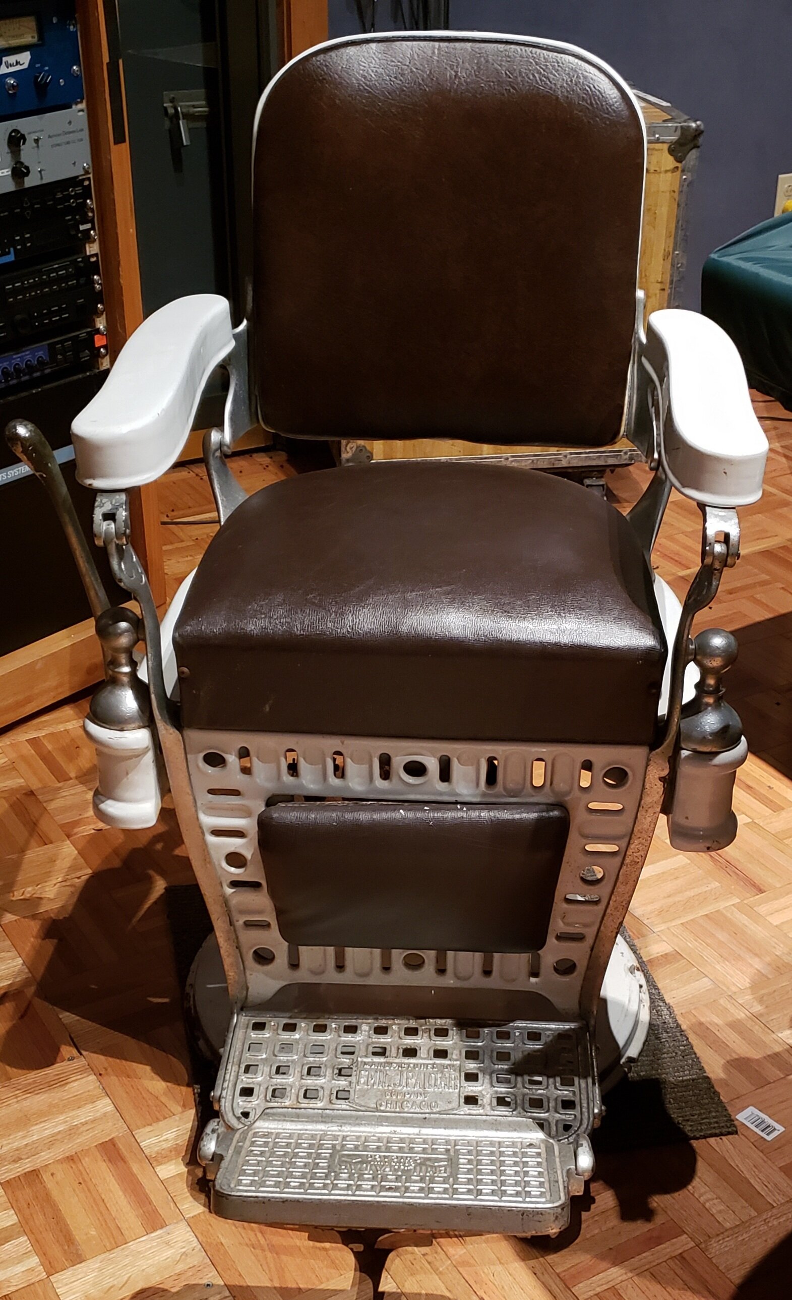 SOLD - Recording Studio Barber Chair