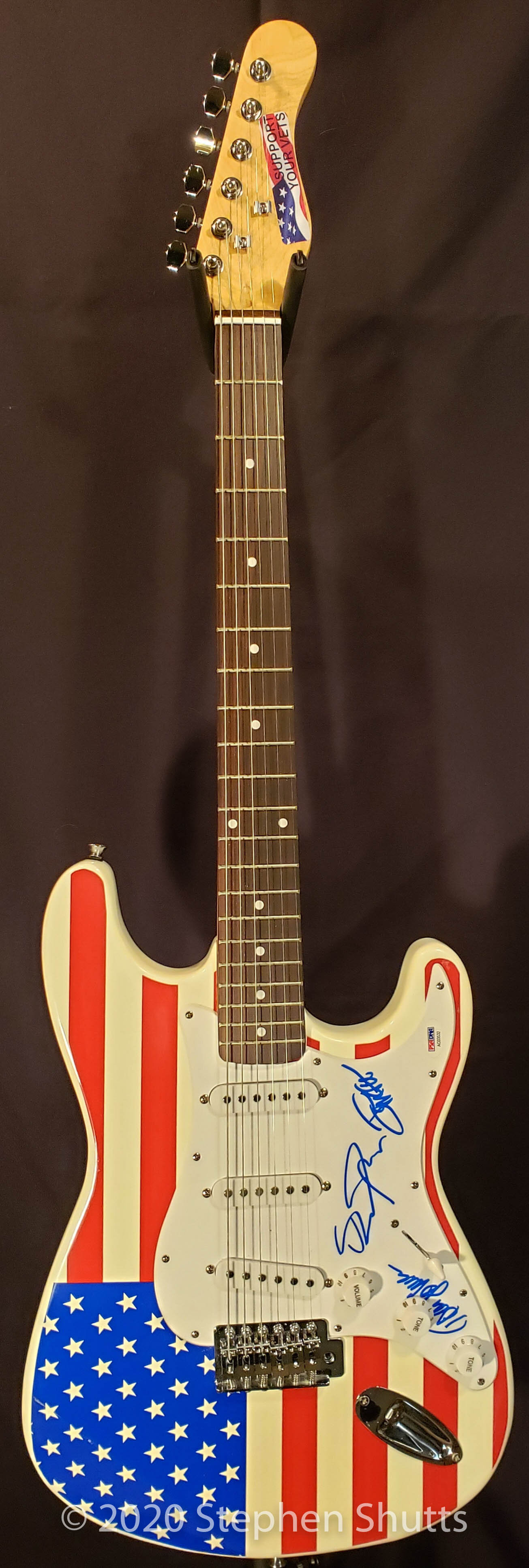 SOLD - Autographed Les Paul Guitar