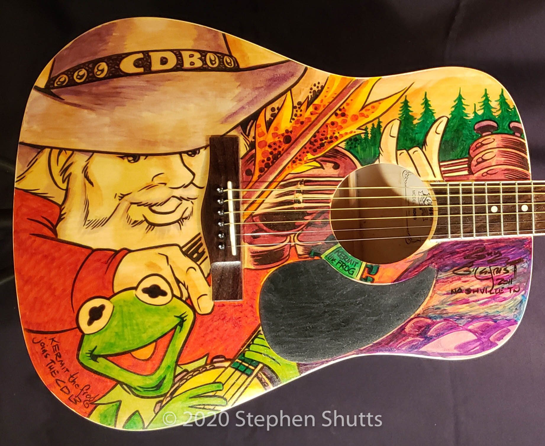 SOLD - Guy Gilchrist Designed Guitar