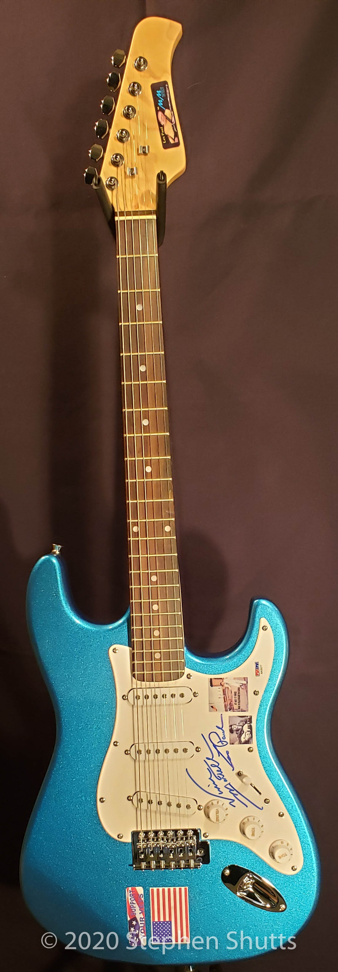 SOLD - Vince Martell Charity Guitar