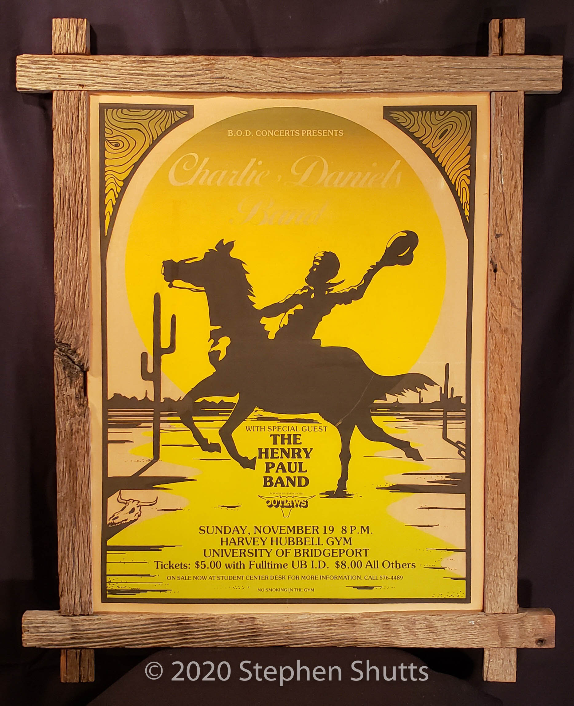 SOLD - CDB Original Framed Poster
