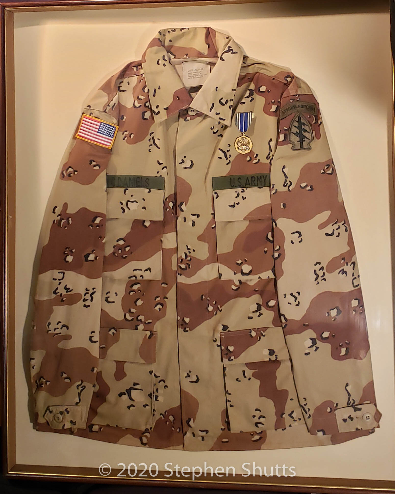 SOLD - Framed Overseas Military Jacket