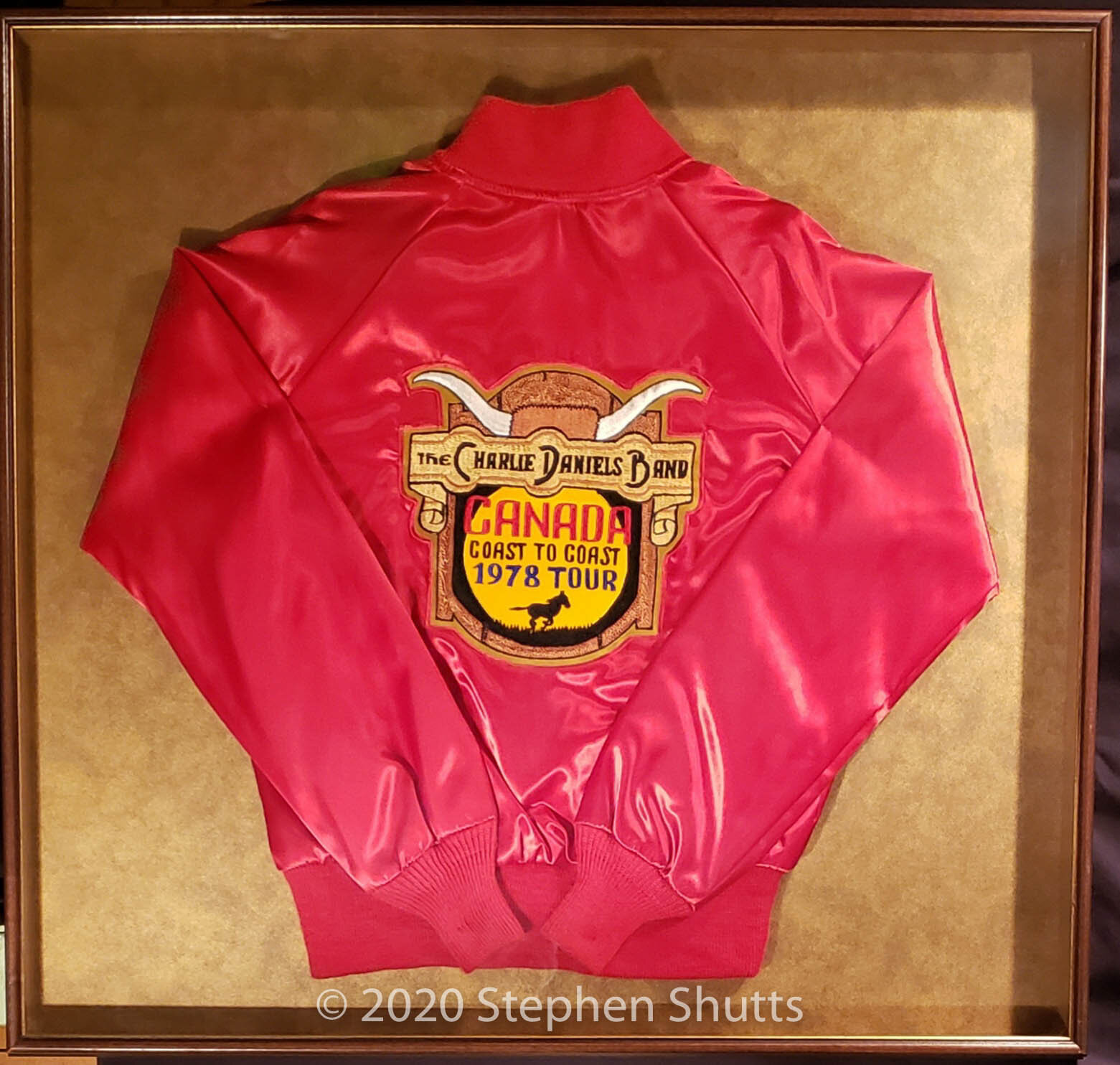 SOLD - 1978 Framed Tour Jacket