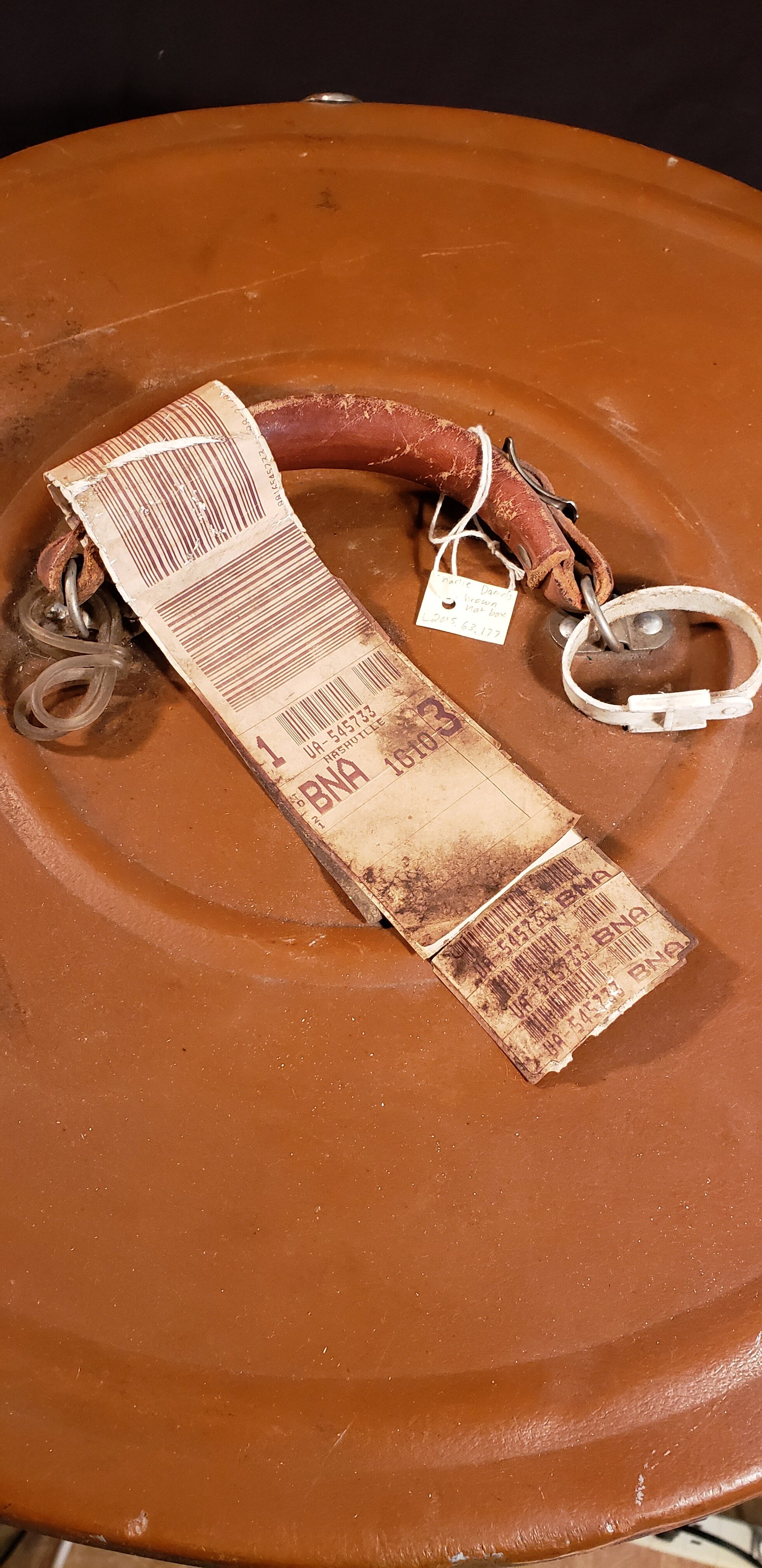 SOLD - Charlie Daniels Hat Tin