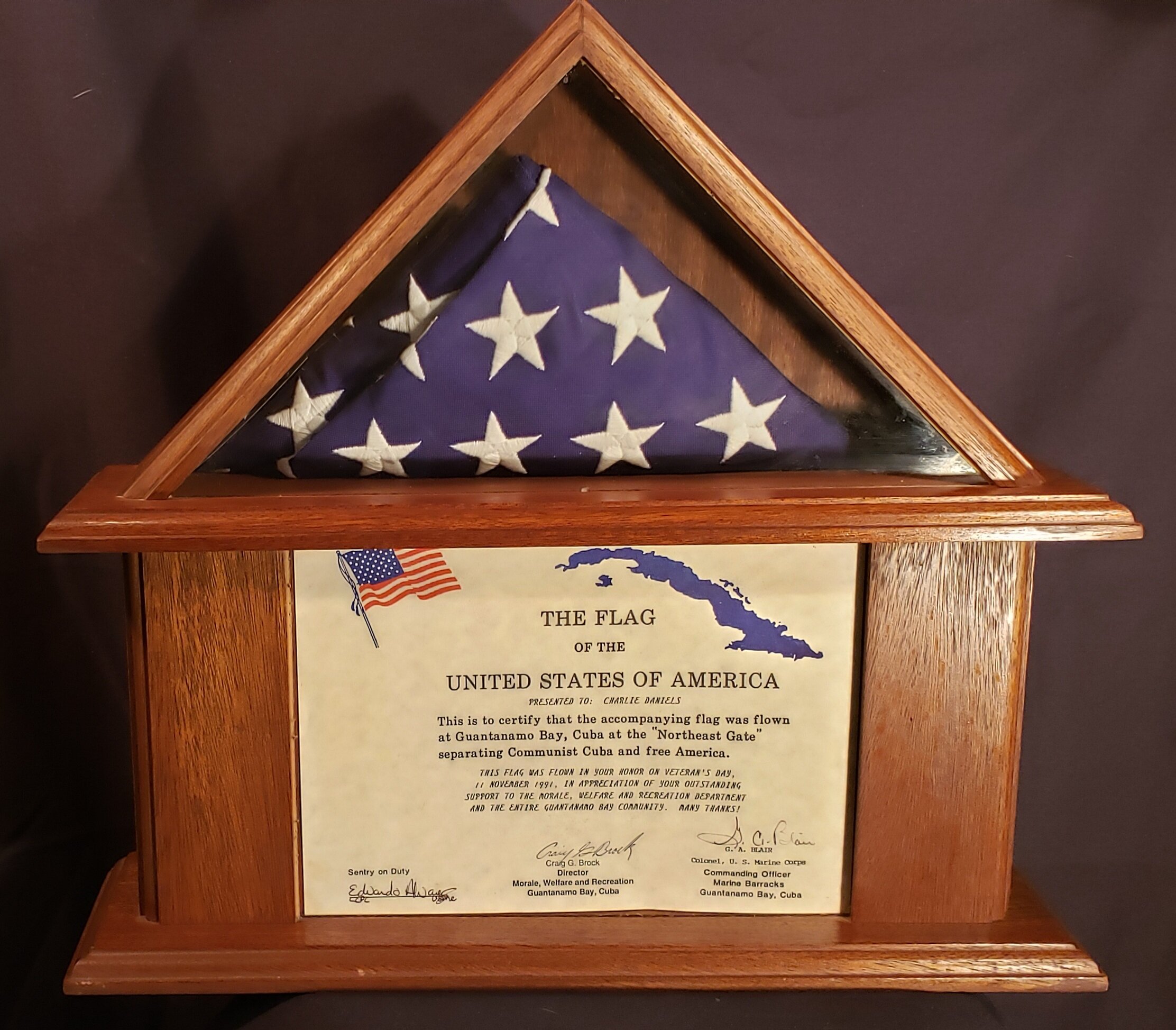 SOLD - Authentic American Flag