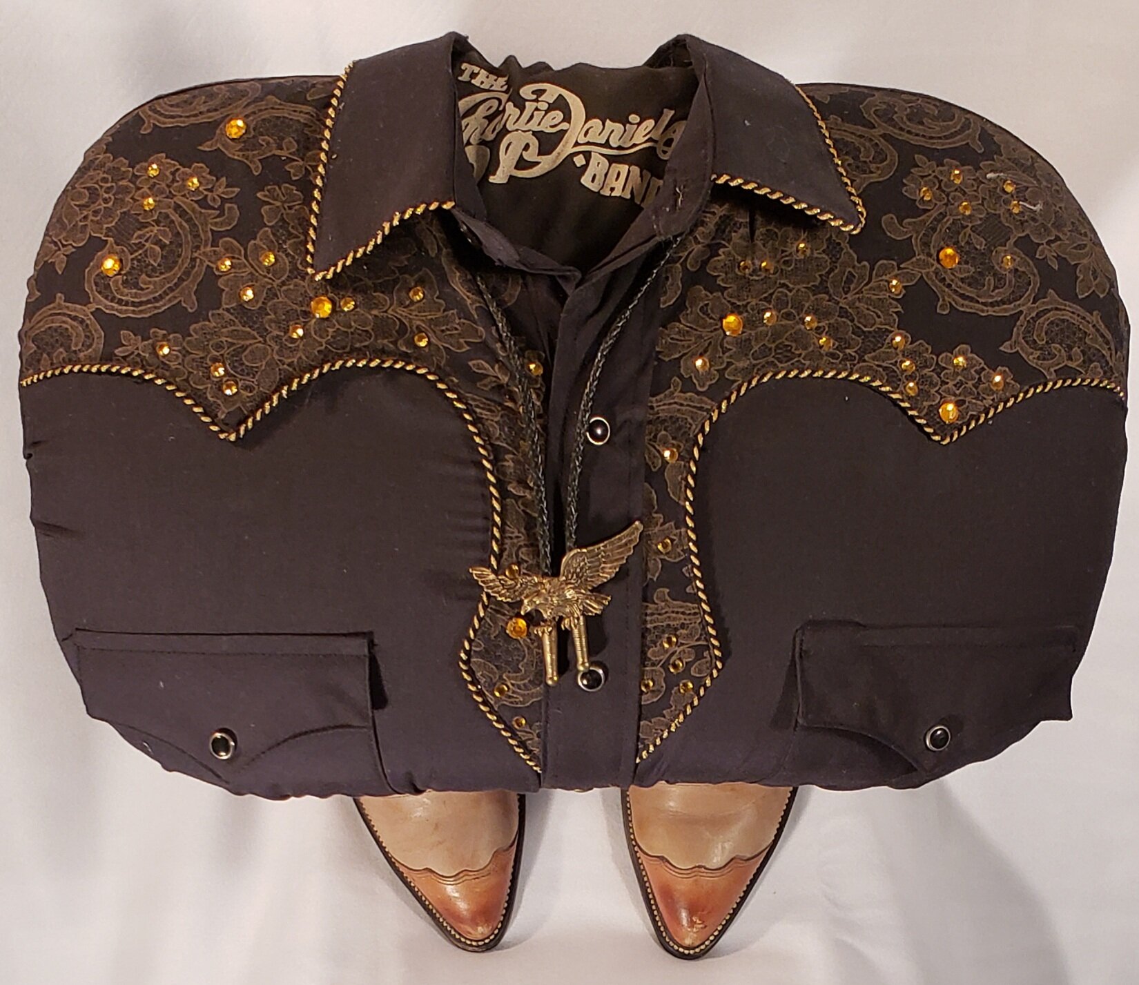 SOLD - Charlie Daniels "Hillbilly" Stool