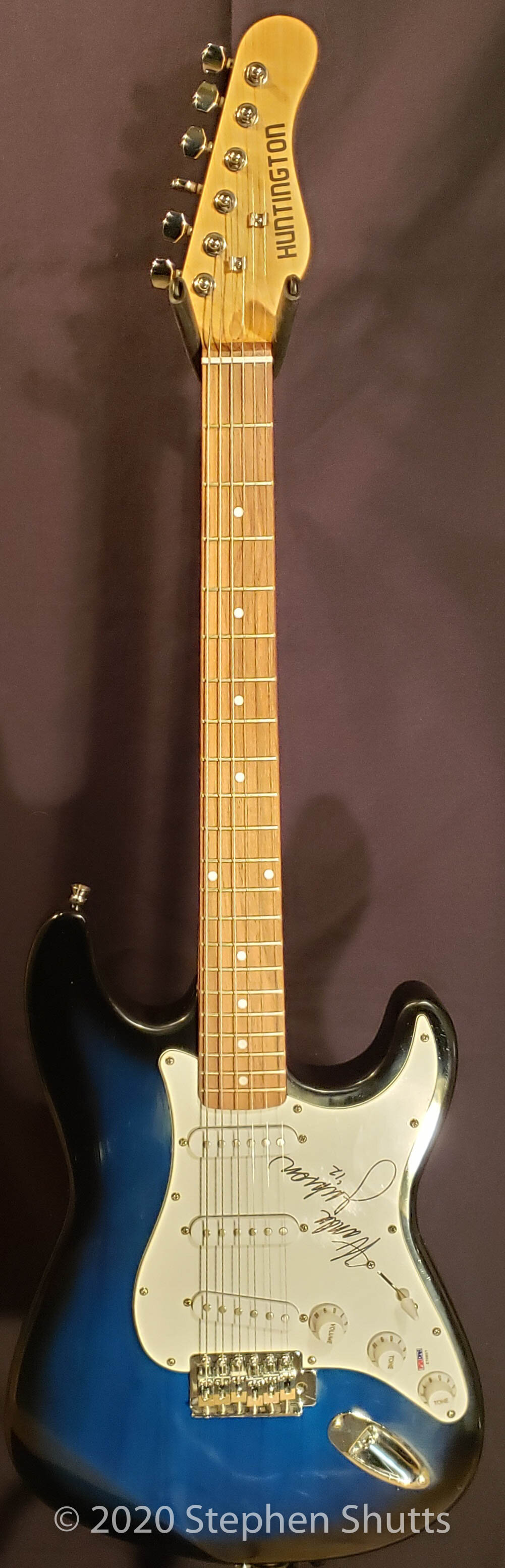 SOLD - Wanda Jackson Autographed Guitar