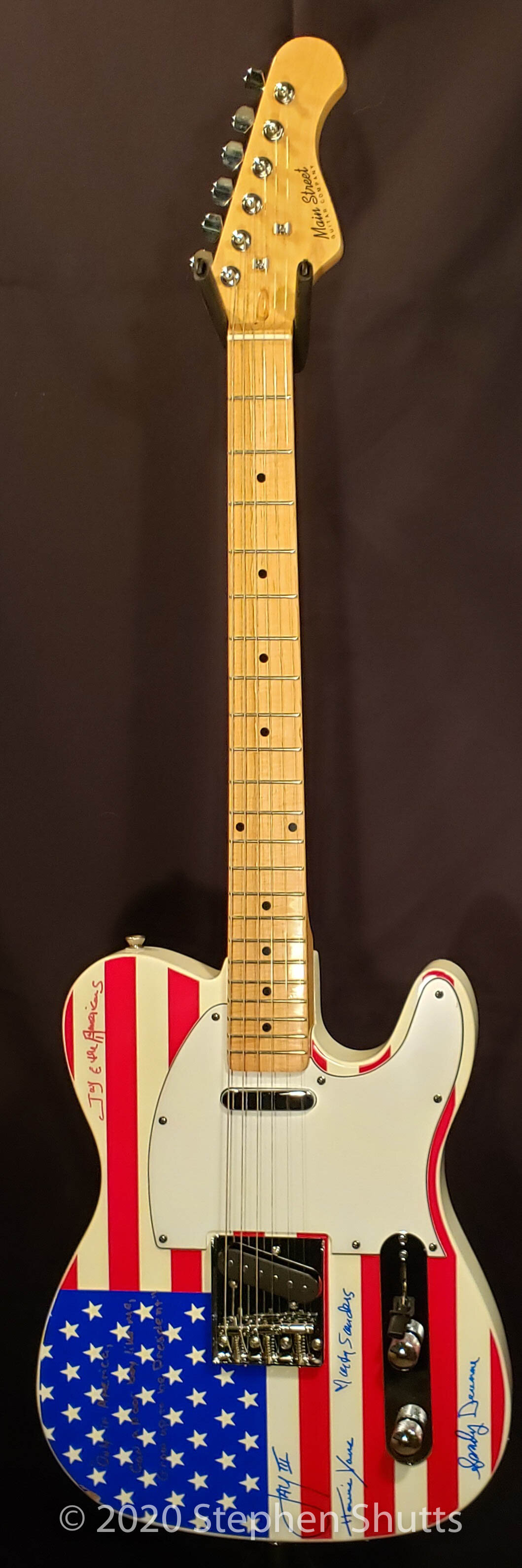 SOLD - Jay &amp; The Americans Autographed Guitar