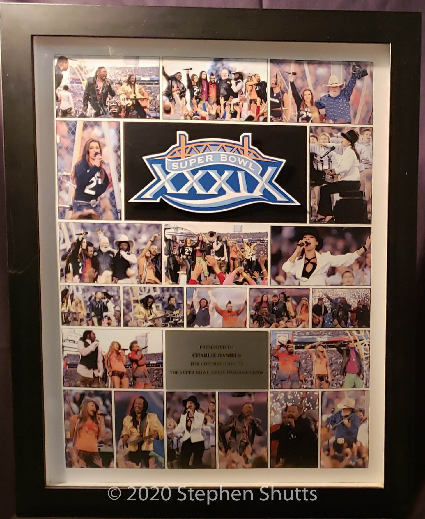 SOLD - Super Bowl Appearance Collage