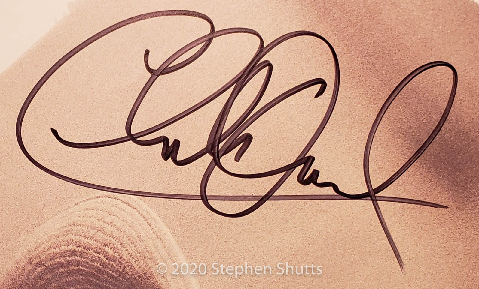 SOLD - Autographed "Simple Man" Print