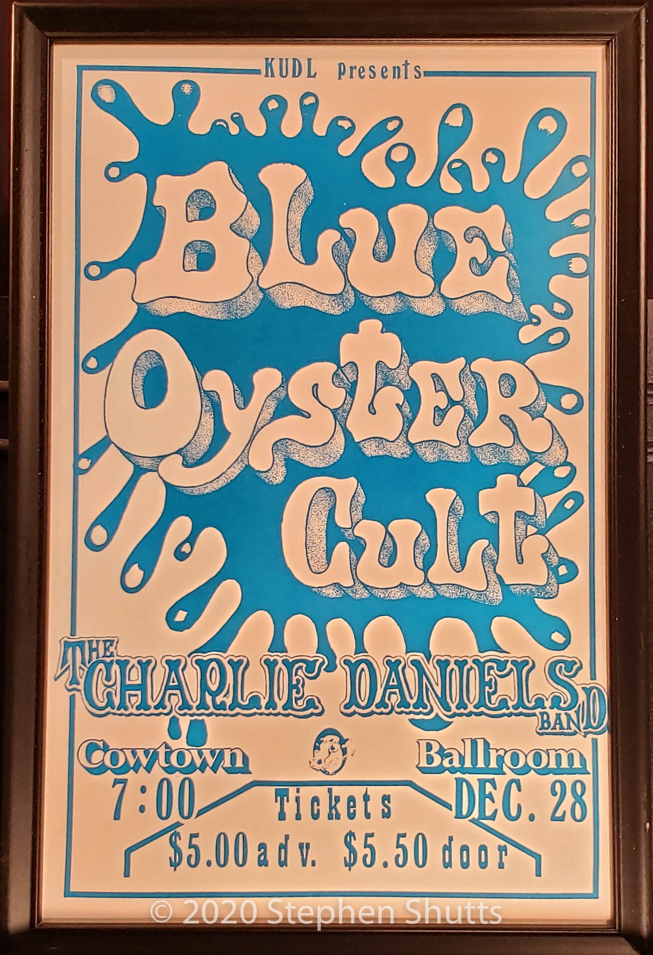 SOLD - Blue Oyster Cult Poster
