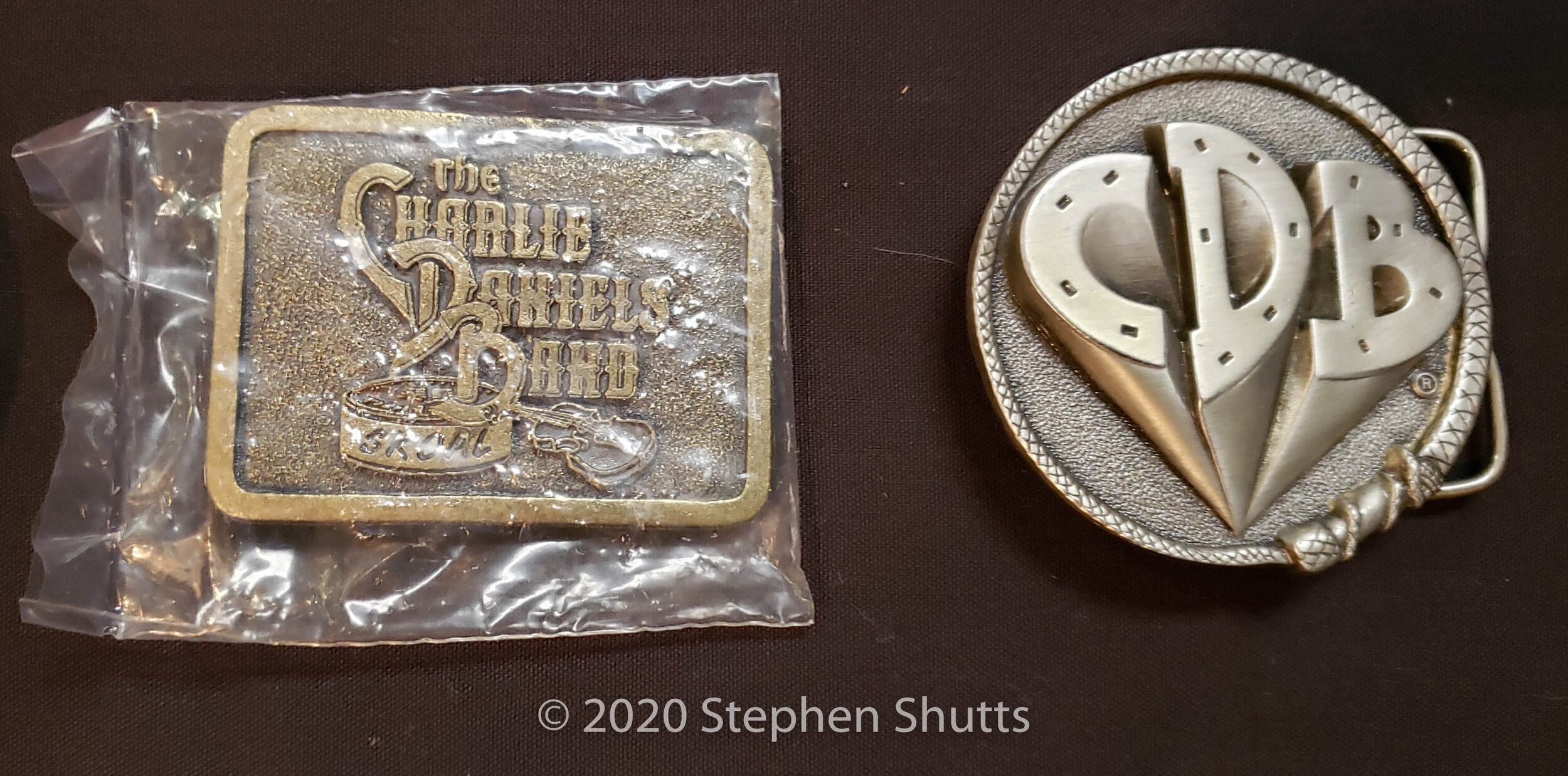 SOLD - Charlie Daniels Belt Buckles